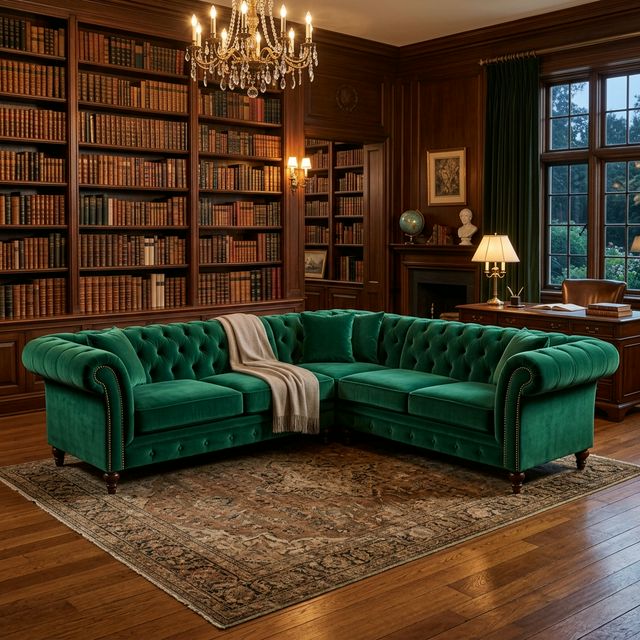 Lüks Chesterfield Koltuk